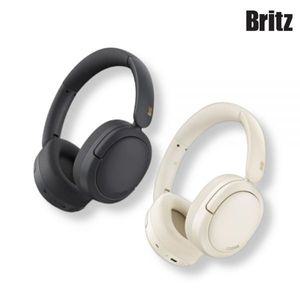 [브리츠] W4BT ANC v5.4 노이즈캔슬링 무선 블루투스 헤드셋 헤드폰 블랙