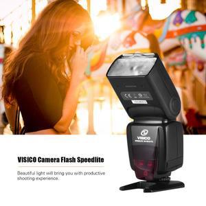 VISICO VS-765 2.4G 무선 E-TTL 플래시 스피드 라이트 1/8000s 동기화 캐논 5D2/5D3/5D4/5DS/6D/6D2 DSLR