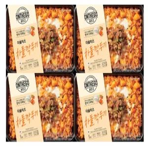 아워홈 온더고 더블치즈 차돌깍두기볶음밥 300g 4개