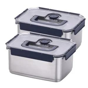 스텐락 모스트 미니 핸디 김치통 3호 3500ml 2개세트