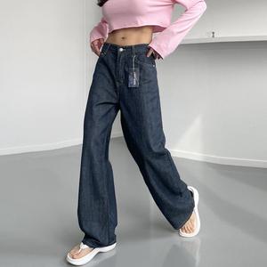 루즈생지와이드 데일리 여름 린넨 생지 루즈데님