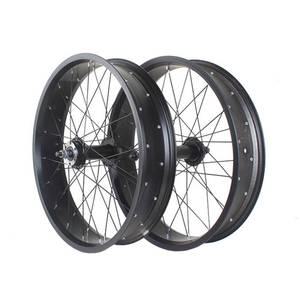 카본휠셋 자전거 바퀴 26인치 림 20 24 Fatbike 26x40 20x40 24x40 타이어 Snowbike 슈퍼 와이드 Wheelset