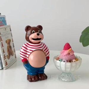 배나오는 저금통 곰돌이 귀여운 선물 동전