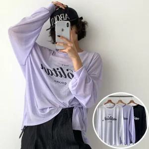놀리 BOX 여성 오버핏 긴 티셔츠 (3컬러) 박스티 빅사이즈