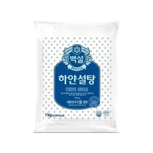 CJ 백설 하얀설탕 3kg(1kgx3봉)