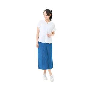 [20%쿠폰+7%페이][올리비아하슬러] 밴딩 데님 트임 스커트_OHDMSK105