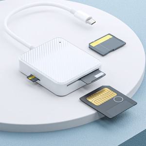 4 in 1 메모리 카드 리더 어댑터 유형 C USB-C 스마트 미디어 OTG M2 SD SM XD 카드 리더기 Andriod 휴대