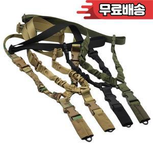 전술 단일 포인트 라이플 슬링 1 Airsoft 헤비 듀티 슈팅 건 사냥 스트랩