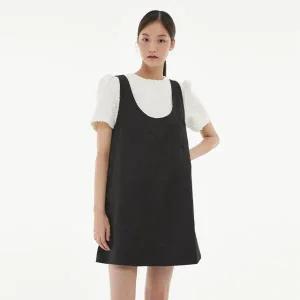 U넥 텐트라인 미니 원피스 AN4WOA73