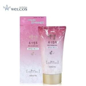 웰코스 헤리에타 백결 류 선블록 60g SPF50+선크림