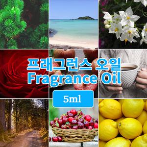 프래그런스 오일 5ml 미국향 한국향 캔들 디퓨저 향수 만들기 재료 DIY