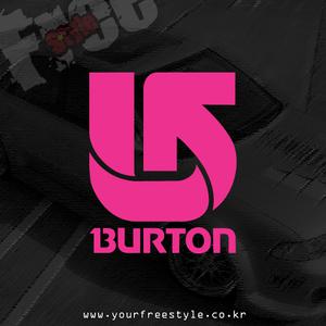 0965 Burton7 cutting, 스노우보드 ,데크 버튼 스티커,카스티커,헬멧,튜닝