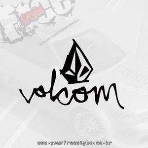 0981 Volcom4 cutting, 스노우보드 ,데크 볼컴,볼콤 스티커,카스티커,헬멧,튜닝