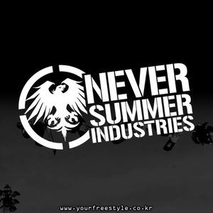 1266 NEVER_SUMMER_INDUSTRIES cutting, 스노우보드 ,데크 네버섬머 스티커,카스티커,헬멧,튜닝
