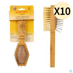 버츠비 강아지 퍼피 브러쉬 더블사이드핀&브리슬 X10