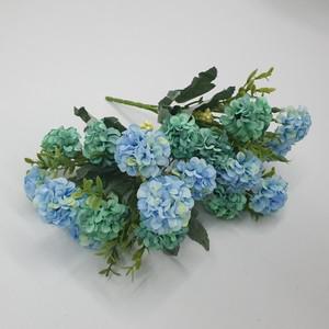 인테리어 촬영소품 꽃다발 수국 조화 블루 수국조화 조화꽃다발 조화 인테리어조화 성묘조화