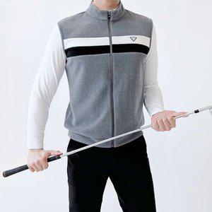 남성 집업 골프웨어 남자 베스트 조끼 1M
