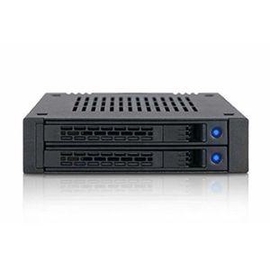 ICY DOCK MB742SP-B 2.5 HDD/SSD 2BAY TO 3.5 하드랙