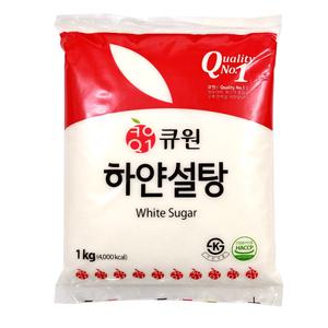 큐원 하얀설탕 1kg