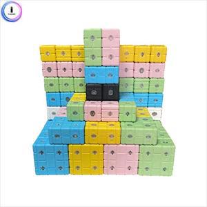 [KGPO42S8_4B]자석블럭 M32+S64 쌓기 96피스