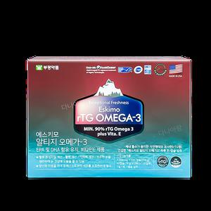 에스키모 알티지 rtg 오메가3 1,300mg 120캡슐 부광 혈행 기억력 개선 눈 건강 [원산지:상품상세 참조]