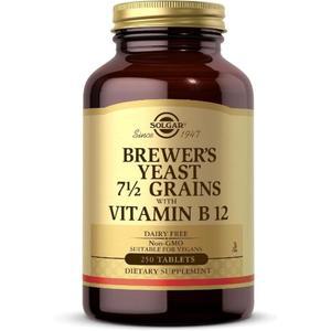솔가 맥주효모 브루어스이스트  250정 Solgar Brewers Yeast  비타민 B12