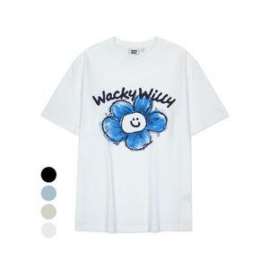 WACKY WILLY 시그니처 빅릴리 반팔 티셔츠 (4 colors)