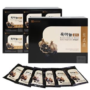 종근당건강 흑마늘 골드 즙 60포 선물세트