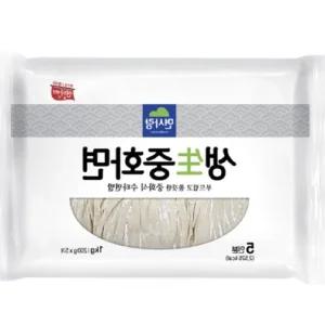 짜장면 만들기 중화면 생면 짬뽕면