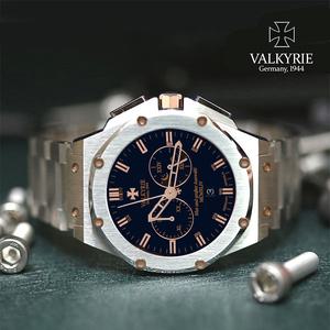 발키리 다스크로노 V-7075SGN (실버메탈줄+실리콘밴드)