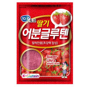 토코 딸기 어분글루텐 붕어낚시 글루텐 낚시떡밥 어분