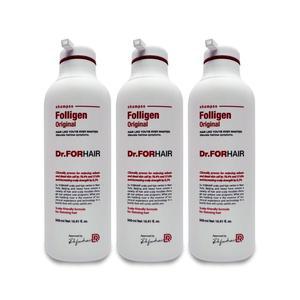 닥터포헤어 폴리젠 탈모완화 샴푸 500ml (오리지널) 3개 Ss