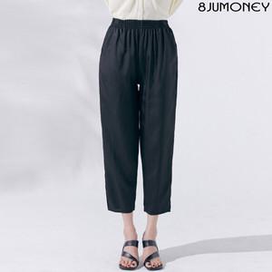 [8JUMONEY]팔주머니 풍기포 블랙 팬츠