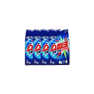 애경산업 스파크 리필 3kg 4개