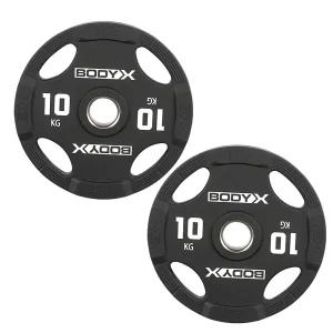 탑구구 TPU 우레탄 중량원판 바벨 헬스 플레이트 10KGx2
