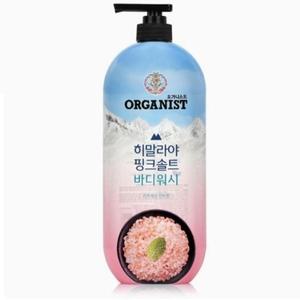 온더바디 오가니스트 히말라야 핑크솔트 바디워시 리프레싱 민트향 900g x3YR