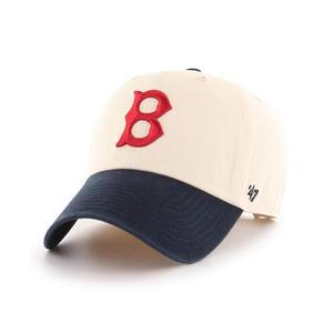 MLB 보스턴 레드삭스 캡모자 볼캡 투톤 47 CLEAN UP