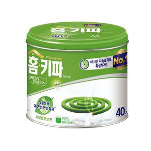 60442 홈키파 모기향40입 캔 네츄럴허브
