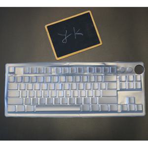 레이저 헌츠맨 V3 PRO TKL 키스킨 일반 TPU 방수 타건감 키보드 커버 RZ03-0498