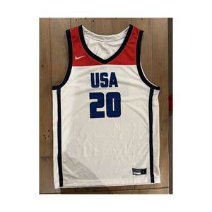Nike USA 올림픽 디지털 Dri-FIT Pinnacle Legend 농구 저지 남성용 L DC2315