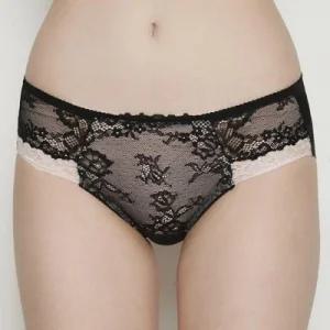 에블린 MbyE블로썸헴팬티블랙핑크 EBWQEA6H2Q 82