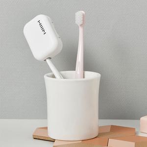 한샘 휴대용 무선 칫솔 미니 살균기 UVC-LED C타입 (화이트/그레이/핑크)