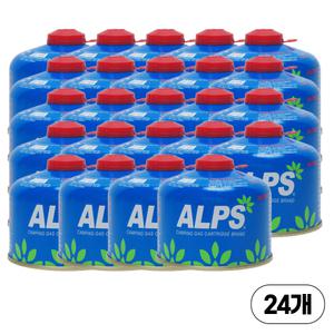 알프스 이소가스 캠핑용 부탄가스 230g 한박스 24개입