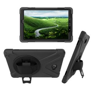 갤럭시탭A6 SM-P580 P585 케이스 10.1인치 S펜 범퍼 스트랩 어깨끈 라운드 글러브 아머