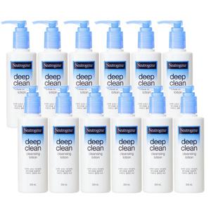 뉴트로지나 딥클린 클렌징 로션 200ml X12개(1box)