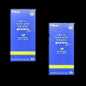 모비타 돌외잎주정추출분말 돌외에 빠지다 플러스+ 700mg x 2정 x 30포 x 2박스 2개월분