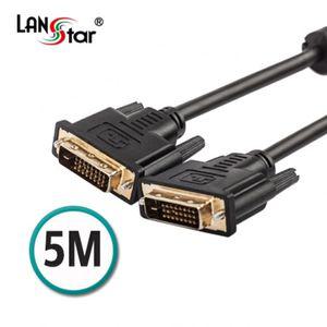 DVI 케이블 듀얼 DVI24+1P M-M 5미터