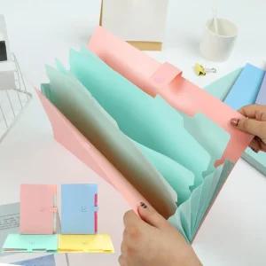 스마일 A4 똑딱이 파일 10color 서류 문서 용지 분류 정리 보관 케이스 파일홀더
