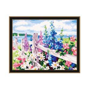[JH4P04PV_51AJ]명화 그리기 페인팅 꽃의 바다 40X50