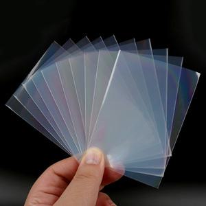 10P 투명 포토 슬리브 61x88mm 포카 보호 필름 보관 슬리브
